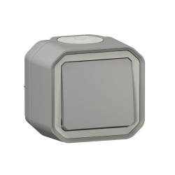 Włącznik światła, 10A, 250V, 1-biegunowy, IP55 Plexo, Legrand