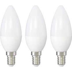 Sygonix SY-4892456 LED Bulb EEC F E14 2.9W=25W Warm White 3 pcs