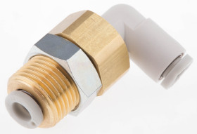 Złączka pneumatyczna Wciskane 4 mm Wciskane 4 mm SMC Adapter grodziowy M12 x 1 męskie