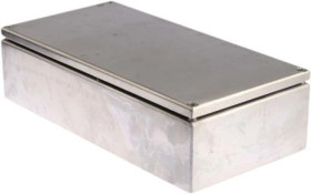 Puszka elektroinstalacyjna, 300 x 80 x 150mm, IP66, kolor Niemalowany, materiał Stal nierdzewna, RS PRO