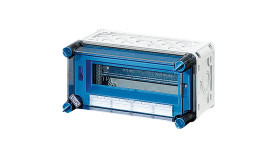 Rozdzielnica elektryczna, 1 wloty, zamek: Tak, Mi