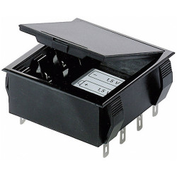 BOPLA 46600000 battery tray 4x AA/9V PP3 solder lug 65x65x21.5 mm