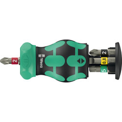 Wera 05008892001 Kraftform Kompakt Stubby magazine RA 2 6pc