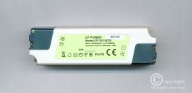 ZASILACZ IMPULSOWY 12V 1,25A 15W MODUŁOWY PLASTIKOWY, WEWNĘTRZNY