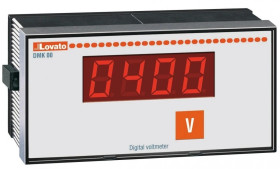 Woltomierz 1-fazowy z wyjściem przekaźnikowym DMK00R1