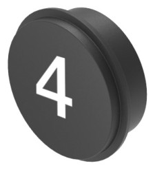 Nakładka do klawiatury, typ: Wkładka do klawiatury, symbol - 4, do użytku z: Klawiatury serii 09