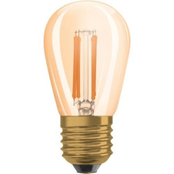 Żarówka Dekoracyjna LED E27 ST45 4,8W = 33W 360lm 2200K Ciepła 320 Filament Ściemnialna OSRAM Vintage 1906