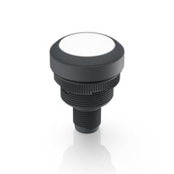 Podświetlany łącznik przyciskowy Chwilowy 1 NO średnica wycięcia 22.3mm Przewlekany RAFI