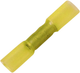 Butt connectorwith insulation, 4.0-6.0 mm², yellow, 41 mm, 1491530000