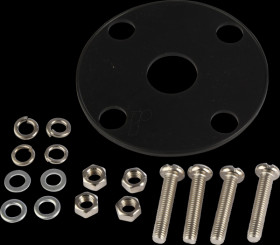 Signalling column, buzzer, red/green, LED, 24 V AC/DC