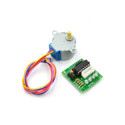 Silnik krokowy z przekładnią 28BYJ-48 5V z układem sterowania ULN2003