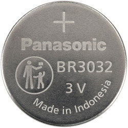Panasonic BR3032 3V Lithium Coin Cell Battery 500mAh x1