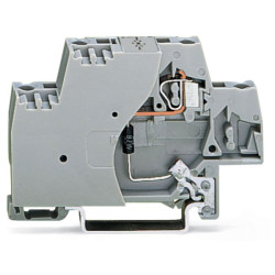 WAGO 280-502/281-594 10mm Diode 120V Terminal Block Grey AWG 28-14