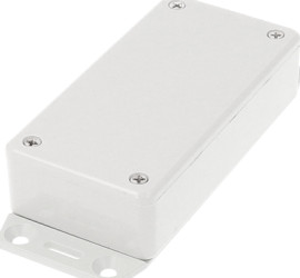 ABS enclosure, (L x W x H) 100 x 50 x 25 mm, light gray (RAL 7035), IP54, 1591AF2SGY