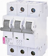 OMU 25A B 6kA zabezpieczenie nadprądowe 3F