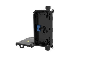 Panel krosowniczy, obudowa, 2-portowy LC 1 Jednomodowy HellermannTyton Connectivity