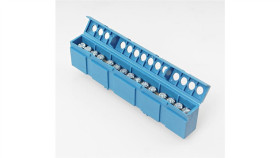 Mostek Zerowy Listwa Złączka Zacisk 15P Niebieski Szyna Łączeniowa Lzmi-B15