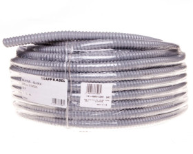 Rura ochronna karbowana PVC SILVYN EL 12x16,4 ciemnoszara 61747370 /30m/