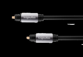 1.5m S/PDIF Toslink Optical Cable - Kruger&Matz