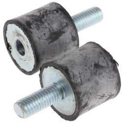 Podstawka antywibracyjna M8 średnica 25mm wysokość całkowita 22mm Cylinder męski-żeński