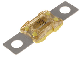 Bezpiecznik samochodowy, 100A kolor Żółty, Littelfuse 32V dc