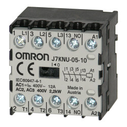 Stycznik 24 V Omron styki: 3 2,2 kW 12 A 1NO J7KNU-05-10 24D