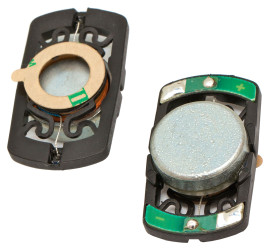 Wzbudnik audio 800mW 8Ω średnica 37mm szerokość 20mm szerokopasmowy pasmo 20 kHz Tectonic >0.8W