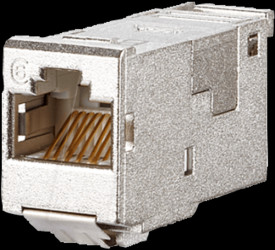 130910-I E-DAT module Cat.6A 8 (8) socket, T568A