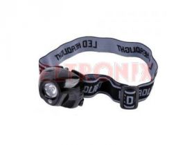 LATARKA LED 1W VIPOW NAGŁOWNA 3 FUNKCJE ŚWIECENIA