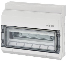 Rozdzielnica mała Hensel KV 9118 M 6100047, 403 mm x 333 mm x 129 mm, 1 szt.