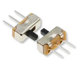 Przełącznik suwakowy SS12D00G2 3 pin ON-OFF 0.5A 50V 2.54mm do druku PCB
