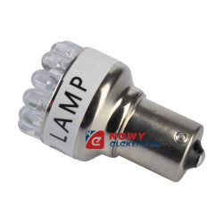 Żarówka LED19 samoch.BA15s biały 12V S25-19LED/1156
