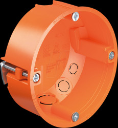 9061-01 O-range® one-gang box for thin panelling, depth 35 mm