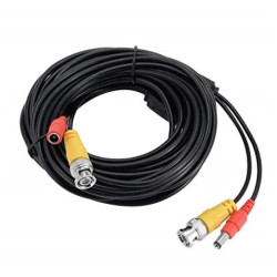 Kabel przyłącze CCTV wtyk BNC+wtyk DC / wtyk BNC+gniazdo DC BNK30 /5m/