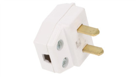 Wtyczka Kątowa 24V Z Płaskimi Bolcami 10A 2P 96-000-10\P01