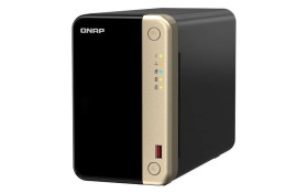 QNAP TS-264-8G 2-zatokowy serwer NAS, Intel Celeron, 8GB RAM, 2x 2,5GbE RJ-45, Tower