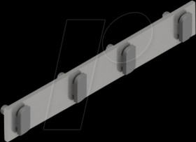 11501441K120 Schienenverbinder Vierloch, PV-Profil 33x33