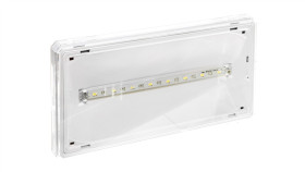 Oprawa Awaryjna Exit Ip65 1W 1H Dwuzadaniowa Biała Ete/1W/C/1/Sa/X/Wh