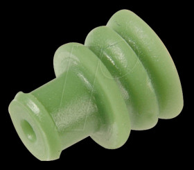 0-0281934-4 Single-seal cap, green