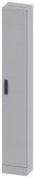 Szafka wolnostojąca, ALPHA 630, drzwi: 1, Stal, Jasnoszary, 1900 x 300 x 210mm, IP43, Montaż zgrzewany