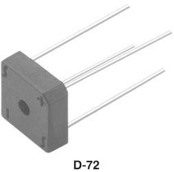 VS-KBPC8 Series Single Phase Rectifier Bridge, 8 A