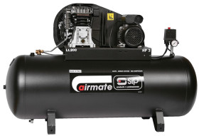 Sprężarka powietrza 3hp, 230V ac, 200L, 10bar, SIP