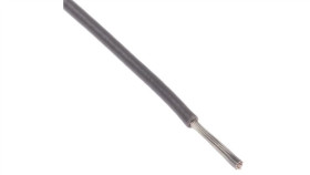 Przewód Do Urządzeń Ptfe Ptfe Szary, 100M 0,08 Mm2 7/0,12 Mm, 300 V, -75 ›...