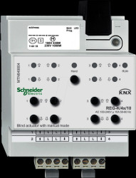MTN649804 Blind actuator REG-K/4x/10 with manual mode, light grey
