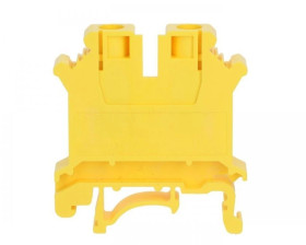 Złączka szynowa 1-torowa ZJU2-6/YL 35mm2 żółta R34RR-07010000415