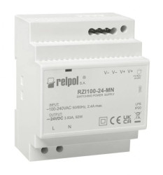 Zasilacz impulsowy z przekaźnikiem 90-264VAC 24VDC 3,83A Moc 92W 2617010 RZI100-24-MN