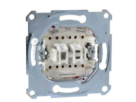 MERTEN Wyłącznik podwójny schodowy zacisk bezśrubowy MTN3626-0000 SCHNEIDER ELECTRIC