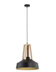 Lampa wisząca loftowa 1xE27 TRIX BLACK 112