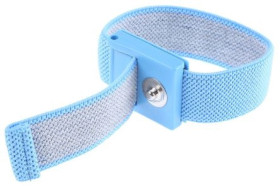 Antystatyczna opaska na nadgarstek, 4mm Tak, RS PRO Pojedynczy przewód