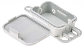 Puszka elektroinstalacyjna ścienna Polipropylen 56 x 40 x 23mm Szary IP20 liczba otworów 4 Günther Spelsberg